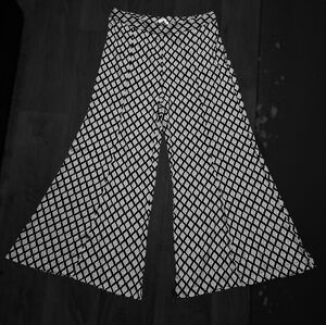 NWOT Anthropologie Saturday Sunday Wide Leg Printed Pull-on Lounge Pants Size S